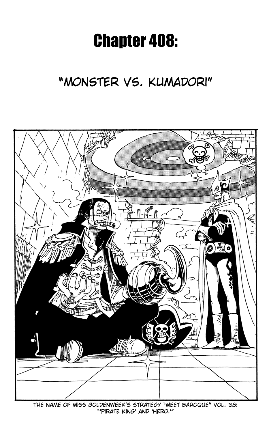 One Piece, Chapter 408 image 01